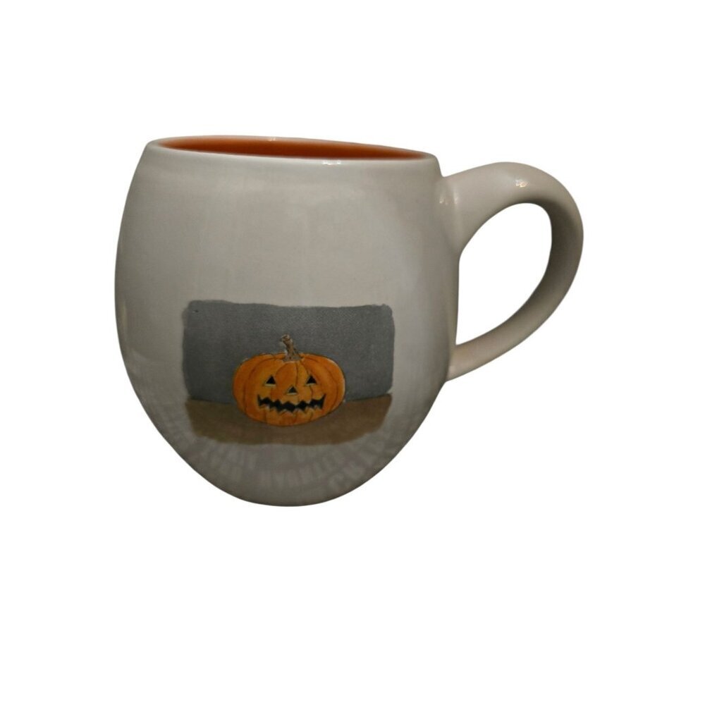 Rae Dunn Happy Halloween Pumpkin Icon Coffee Mug